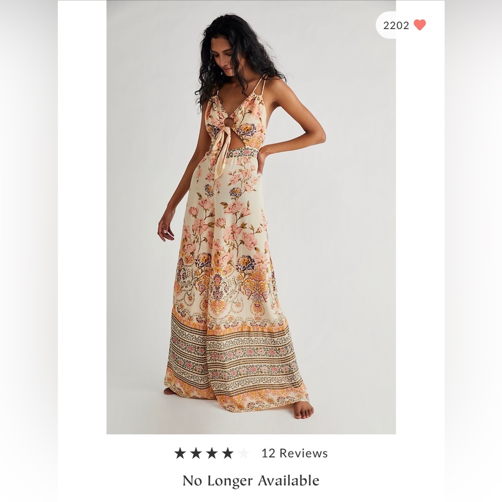 🔥SOLD OUT 🔥 NWT Free People Sundown Jumpsuit